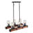 6 - Light Brown Kitchen Island Pendant