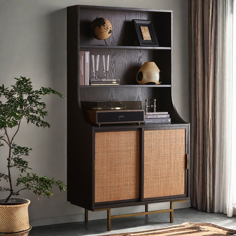 Modern Versatile Wooden Bookcase