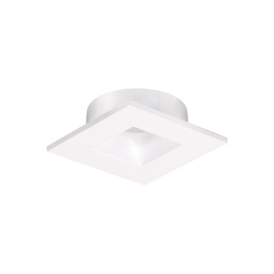 JESCO Downlight  1" Trim Square WH for RLF-1107 Series
