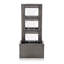 Multi-Tier Outdoor Industrial Waterfall Fountain, 43", Grey