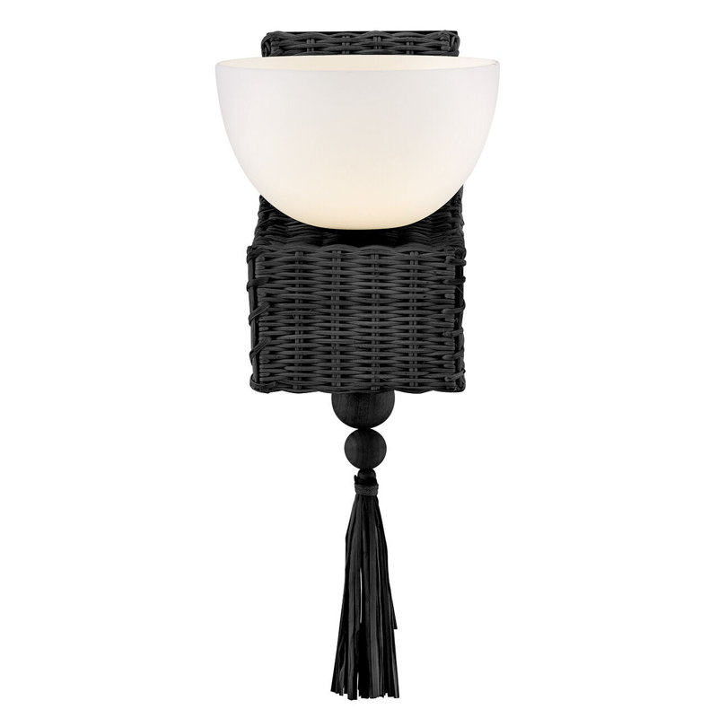 Thalia 1 - Light Bath Sconce by Lisa McDennon, Black