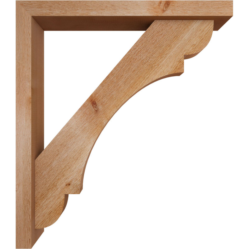 Support de bloc olympique avec entretoise décalée, 32 x 28, Cèdre rouge occidental de l 4 po (scié brut)