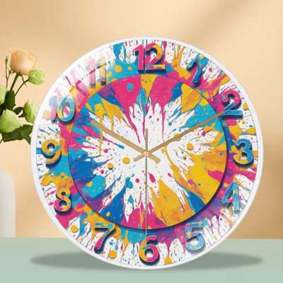 Horloge murale 12 po