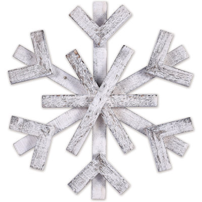 Rayqwan flocon de neige en bois