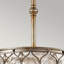Chavira 1 - Light Gold Crystal Pendant