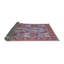 Tapis oriental rouge et bleu-693225648