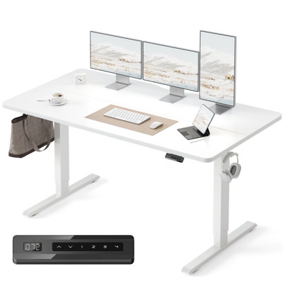 Bureau électrique debout, bureau assis-debout à hauteur ajustable