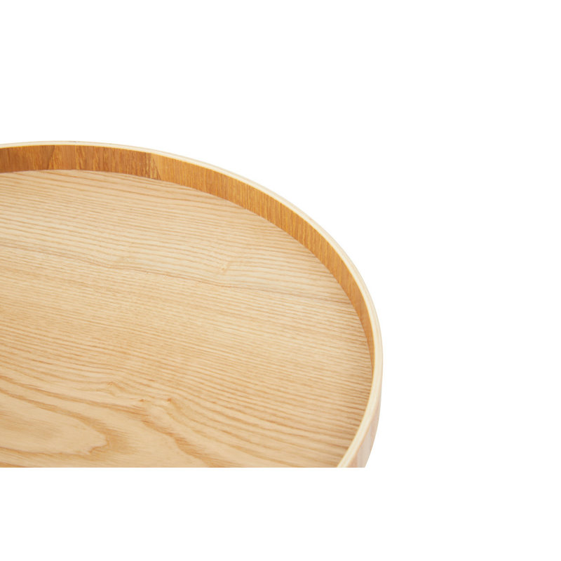 Sayreville Solid Wood Tray, Beige, 33cm H x 33cm W x 2cm D