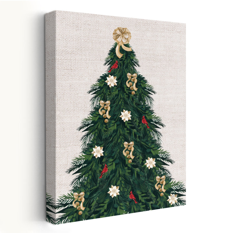 «Evergreen Christmas II - Baies», H 24 po x l 16 po