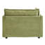 Fauteuil d'appoint moderne en chenille avec repose-pieds et coussins-1319194233