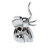 Zoola Metal Ring Holder + Figurine Included