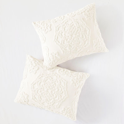 3 édredon en coton - chenille double