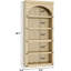 174.5cm H x 80.01cm W Standard Bookcase
