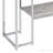 Natural Oak And Chrome Sofa Table