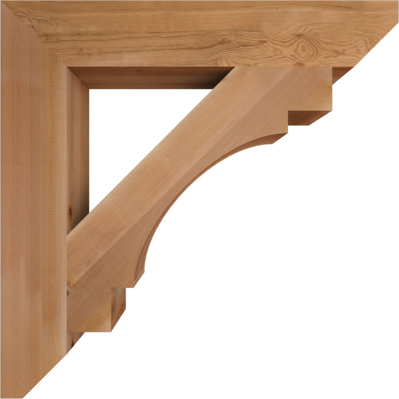 Support lisse à lattes Merced, Cèdre rouge, H 36 po x l 5,5 po x P 36 po