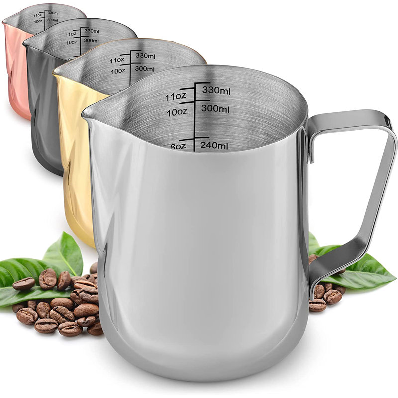 Tasse à vapeur en argent Zulay Kitchen, 3 po