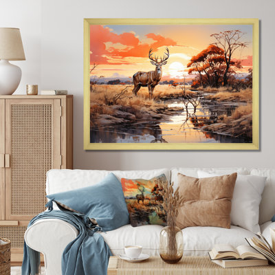 " Greater Kudu Antelope II "