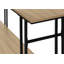 Table d'appoint rectangulaire, console avec tablette inférieure-1089747187