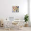 «Painted Flowers Line» par tiers et mur - reproduction encadrée-1904457673-1901282391