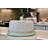 Round Cake Carrier Two Sided Cake Holder Serves as Five Section Serving Tray