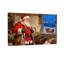 Père Noël de Noël en atelier avec traîneau et cadeaux-227586607