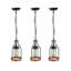 Chamblis 3 - Light Matte Black Cylinder and Single Pendant