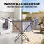 Bomera Metal Foldable Freestanding Drying Rack