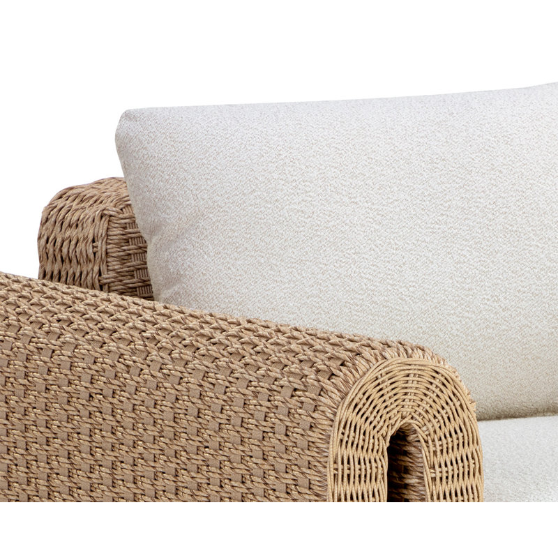 TIBI ARMCHAIR - NATURAL - LOUIS CREAM