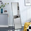 Miroir de plancher rectangulaire en alliage d'aluminium