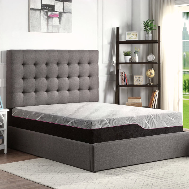 Matelas pour enfant en mousse de latex à refroidissement rapide 11 pouces, Grand lit