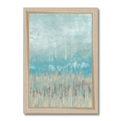 Coastline Abstraction II by Jennifer Goldberger - Painting