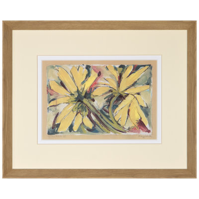 Yellow Petals III Print by Daughdrill