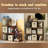 2 Cube Organizer Book Shelfs DIY Variable Stackable Cube Storage...