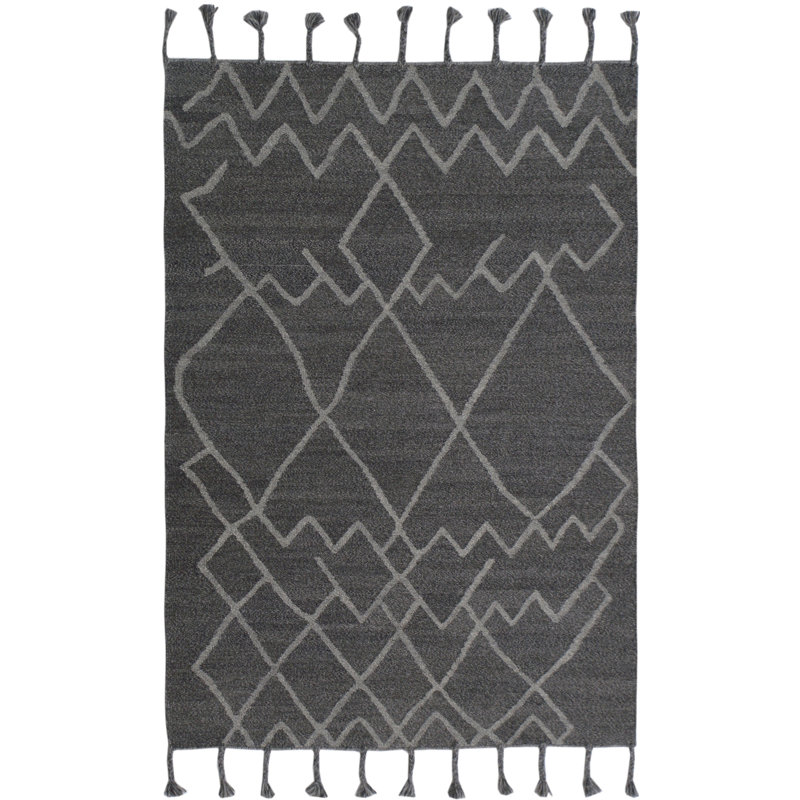 Trumbull Geometric Wool Hand Woven Area Rug, Rectangle 200 x 290cm