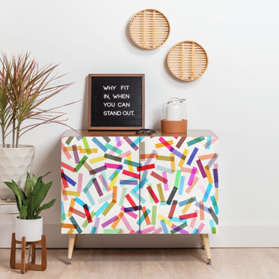 Solid Wood Accent Cabinet