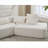 Louis 128-Inch Cloud Boucle Fabric Boneless Sectional Sofa-2026965315