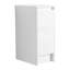 Armoire de salle de bain 48 po avec lavabo en céramique noire 2 compartiments, porte 48 po, 2 compartiments de rangement-876754823