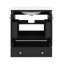 Meuble-lavabo 30 po avec lavabo et armoire de rangement multifonctionnelle avec portes et tiroir-399045568