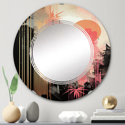 Bowdens - Miroir mural moderne rond
