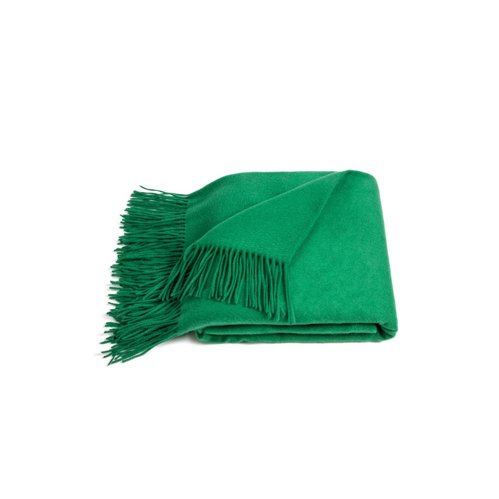 Hudie Quilted Throw Blanket, Emerald