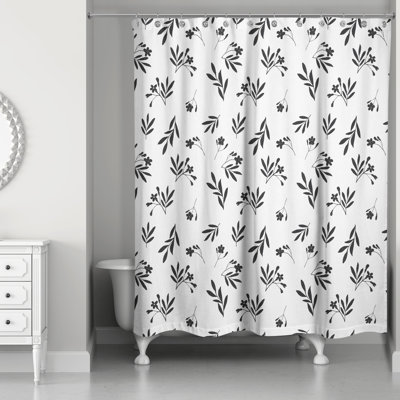 Loretha Floral Shower Curtain