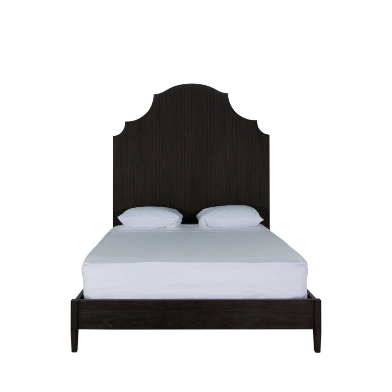 Princeton Bed, Queen, Cerused Forest Black