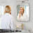 Rectangle Medicine Cabinet With Beveled Edge Mirror, No-assembly Bathroom Wall Cabinet With Mirror, Adjustable Shelves, Tissue Slot, Recessed Or Surface Mount-814906829