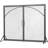Danilla 1 Panel Metal Fireplace Screen