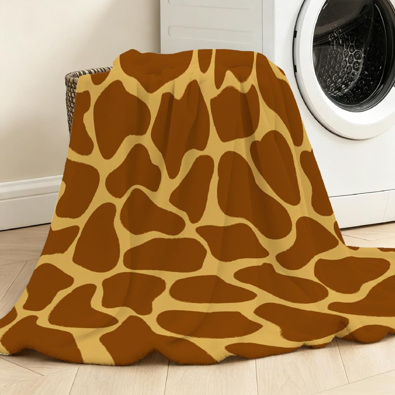 Machine Printed Throw Blanket, Throw 30" x 40"
