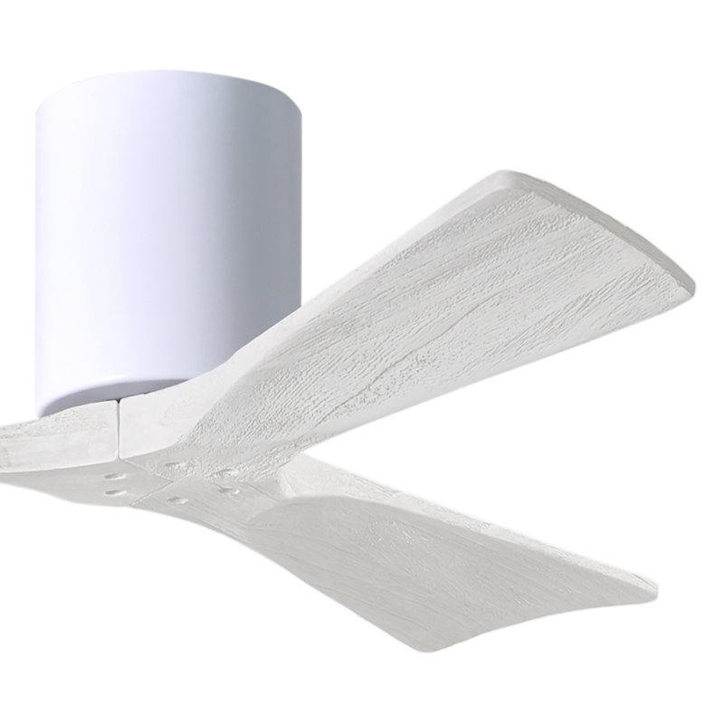 Irene Ceiling Fan, Gloss White, Matte White, 42"