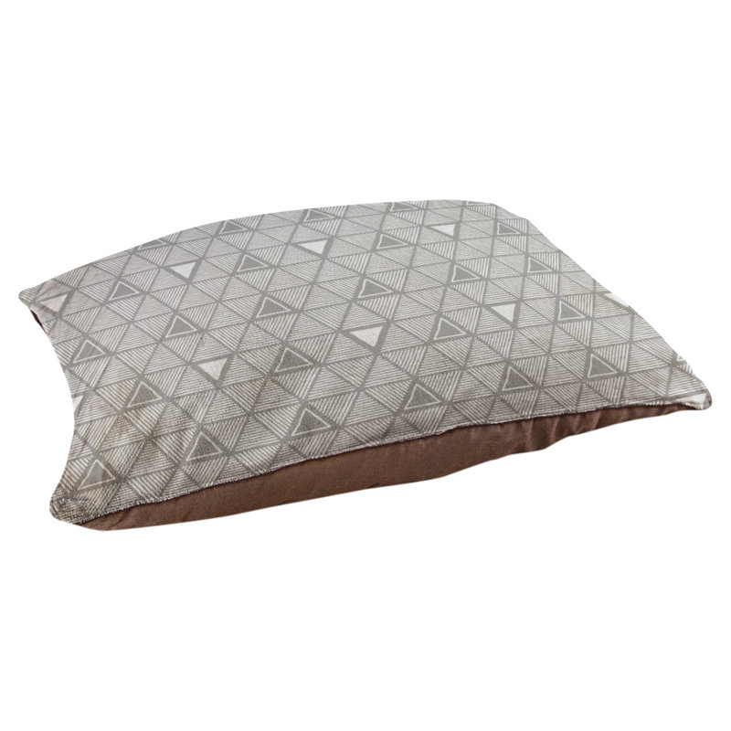 Coussin pour chien Chen, Moyen (l 40 po x P 6,5 po x H 30 po), Gris