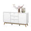 Justine 140Cm Wide 3 Drawer Sideboard-20389187