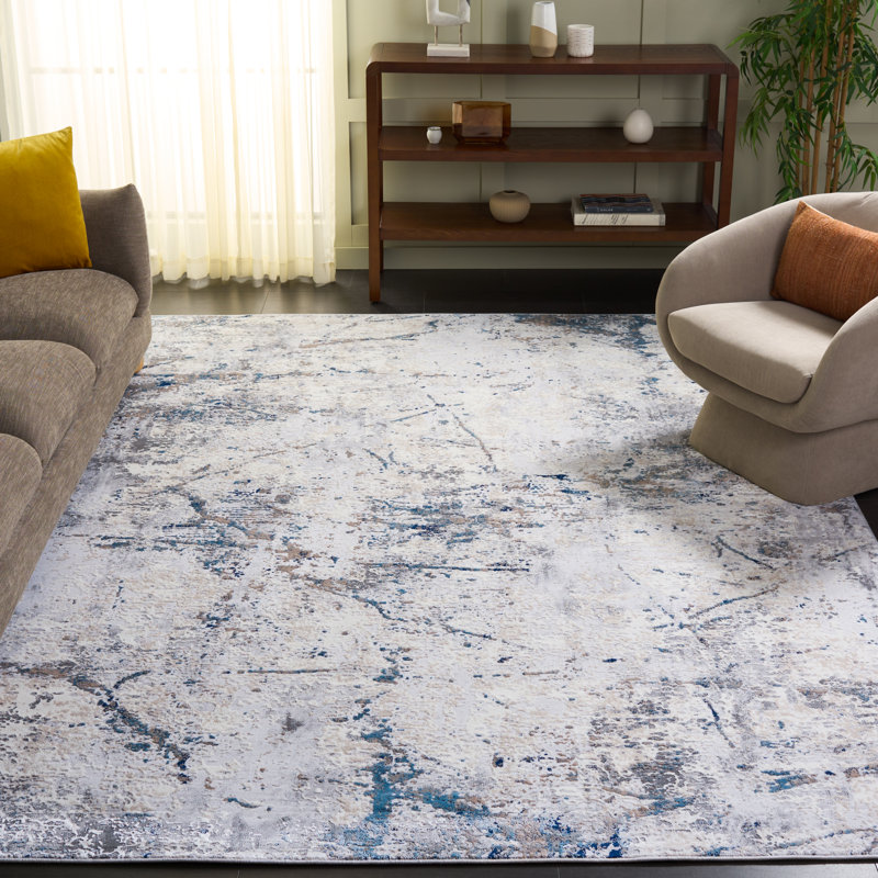 Vogue Performance Abstract Rug, Rectangle 8' x 10'