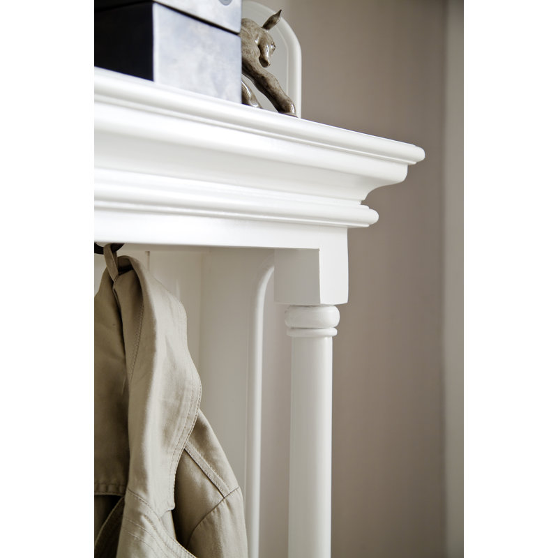 Vivien Hall Tree 39.37'' Wide with Bench
